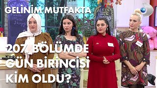 Gelinim Mutfakta 207 Bölümde gün birincisi kim oldu 1 Ocak 2019 [upl. by Alleris]