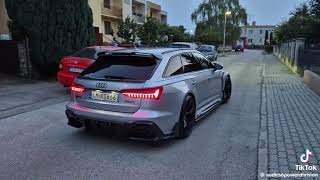 audi rs6 sound tiktok viralvideo [upl. by Attenol]