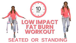 10 Minute Low Impact Cardio for Weight Loss and Better Health [upl. by Newfeld]