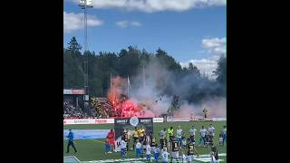 AIKs pyro borta mot IFK Värnamo [upl. by Rosabella]