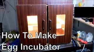 How to make 200 egg incubator automatic temperature  homemade incubator  manual incubator [upl. by Ahto191]