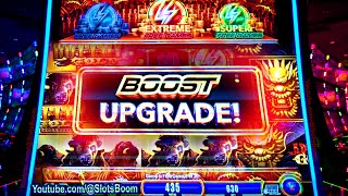 5 DRAGONS GOLD amp BUFFALO GOLD UPGRADE WONDER 4 BOOST  CASINO SLOTS by SlotsBoom LIVE PLAY [upl. by Lodhia107]