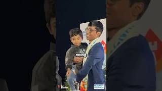 Cutest moment on Internet ❤️ magnuscarlsen praggnanandhaa anishsarkar [upl. by Erual]