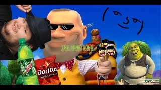 YTP The Mine Song  But Stingy ate and drank 60 Doritos and 90 Mtn Dews [upl. by Valeda851]