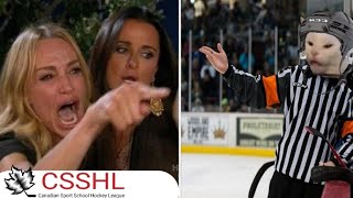 CSSHL 202123 Canadian Sport School Hockey League Majors N Misconducts Compilation [upl. by Adnerol871]