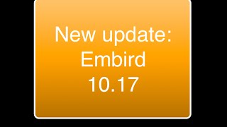 EMBIRD QUICK TIP Newest Update  adding Knockdown stitches [upl. by Yelmene]