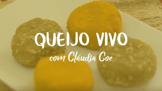 COMO FAZER QUEIJO DE GRÃO DE BICO  RECEITA VEGANA [upl. by Asirram]