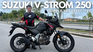 Suzuki VStrom 250 SX  It Is Simple Yet Efficient And Cheap Too [upl. by Rizzo]