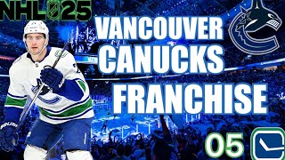 NHL25 VANCOUVERCANUCKS YR2 PT1 [upl. by Htrag]