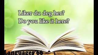 Learning English to NorskNorwegian Lærer norsk til engelsk01 [upl. by Adis475]