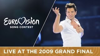 Sakis Rouvas  This Is Our Night Greece LIVE 2009 Eurovision Song Contest [upl. by Diahann284]