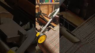 Weaving on a Hattersley Loom [upl. by Durand867]