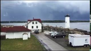 Portsmouth Harbor Lighthouse Foghorn [upl. by Francklin]