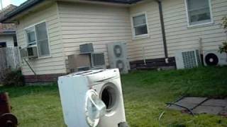 Front Load Washer Epic Death  Spin Cycle Carnage [upl. by Bowlds]