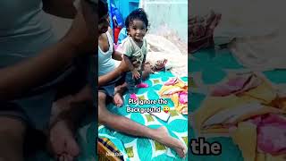 Balle balle te shava shavashorts comedy funny cute nishtha shinchan trending song yt [upl. by Oranneg]