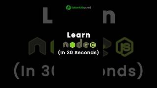 Learn Nodejs in 30 Seconds shorts nodejs [upl. by Desirea]