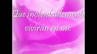 Inolvidable  Luis Miguel lyrics [upl. by Pero]