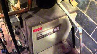 1969 American Standard gas boiler startupshutdown and other random videos [upl. by Zales468]