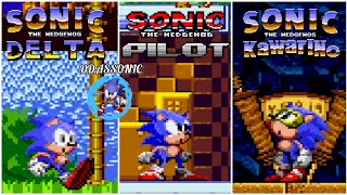 Proto Styled Sonic The Hedgehog Variations • Sonic Hack [upl. by Stefan]