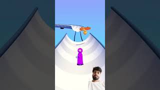 Stack Rider Run 3 shorts shortfeed games gaming gameplay funny music [upl. by Hayton996]