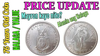 50 Centavos 1944 Philippines Coin Value quotUS Commonwealthquot [upl. by Polloch479]