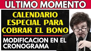 ULTIMO MOMENTO CAMBIOS EN LAS FECHAS DE PAGO del BONO 55000 ENERO Jubilados y Pensionados ANSES [upl. by Hras]