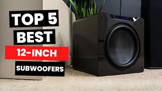 Top 5 Best 12inch Subwoofers 2024 [upl. by Nagem]