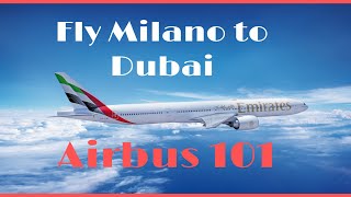 Emirates Airlines take off Mxp to Dxb [upl. by Eniarrol87]