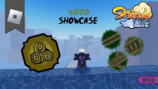 Wood Bloodline FULL SHOWCASE  Shindo Life Wood Showcase  Review [upl. by Richia227]