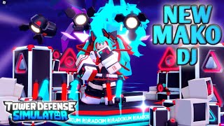 new Mako dj tds tds Mako dj update Miku Hatsune dj tds New Ultimate skin tds [upl. by Vasilek769]