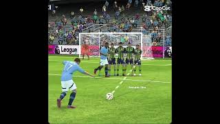 KDB FREE KICK BEST GOAL EVER🔥 [upl. by Anastatius]