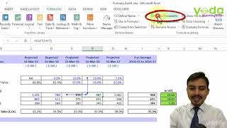 9  Formula Auditing  MS Excel short tricks  coursetutorial [upl. by Lacagnia]