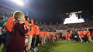 20171028 Virginia Tech Enter Sandman vs Duke [upl. by Aylmar]