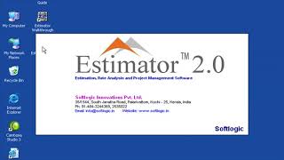 Starting Estimator 20 How To Use Estimator 20Estimate of a BuildingEstimator 20 Lesson1 [upl. by Leiahtan338]