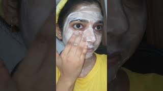 Trying Diamond Glow Facial at Home  NEUD Facial Kit 30 mins DIY facial neudfacialkit skincare [upl. by Burkhard]