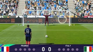 France vs Italy full penalty shootout  FRA vs ITA HIGHLIGHTS [upl. by Singer]