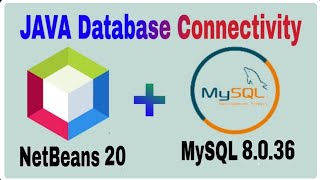 How to connect MySql Database 8036 amp Java NetBeans IDE 20 Using Connectorj Driver  JDBC in java [upl. by Matland]