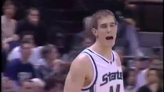 Mens Basketball at Michigan State 11302001 [upl. by Blood]