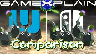 Pikmin 3 Deluxe Graphics Comparison Switch vs Wii U [upl. by Ma]