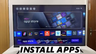 Hisense VIDAA Smart TV How To Install Apps On TV [upl. by Pedro667]