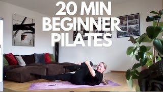 BEGINNER PILATES  Warm up Core Legs Butt Arms and Stretching by Pilates with Style [upl. by Darraj]