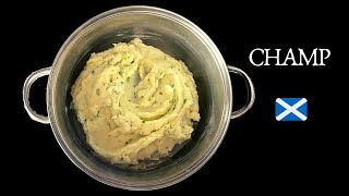 Traditional Champ Recipe  Irish Mashed Potato [upl. by Ariamoy55]