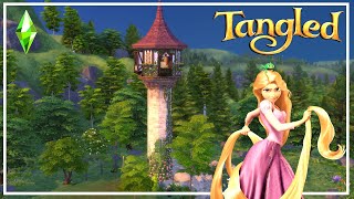 Rapunzels Tower Tangled I Sims 4 build I Rebeccas Creations [upl. by Egarton780]