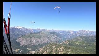 Goat Peak Mazama Washington Paragliding North Cascades 7624 [upl. by Nagaer]