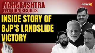 Maharashtra Election Results Inside Story of BJPs Landslide Victory  Ground Report NewsX [upl. by Anelys932]