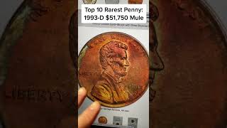 THE RAREST 1993D PENNY 50000 MULE ERROR [upl. by Lacombe]