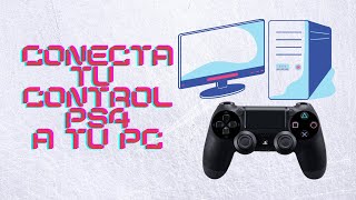 PC no Detecta Control PS4 SOLUCION FACIL DS4 Como Conectar Control de PS4 a la Computadora [upl. by Gunn]