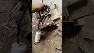 2 HP monoblock Jali Hui motor repair [upl. by Nrev]