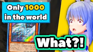 Pekora Can’t Believe She Pulled a 1000 USD YuGiOh Card 【ENG Sub  hololive】 [upl. by Naihtsirc193]