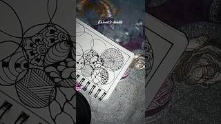 Zen doodle art for beginners zentanglepatterns zendoodle zentangledesigns lineart artist [upl. by Eisler]